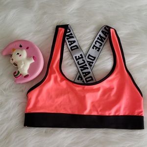 Dance sport bra.